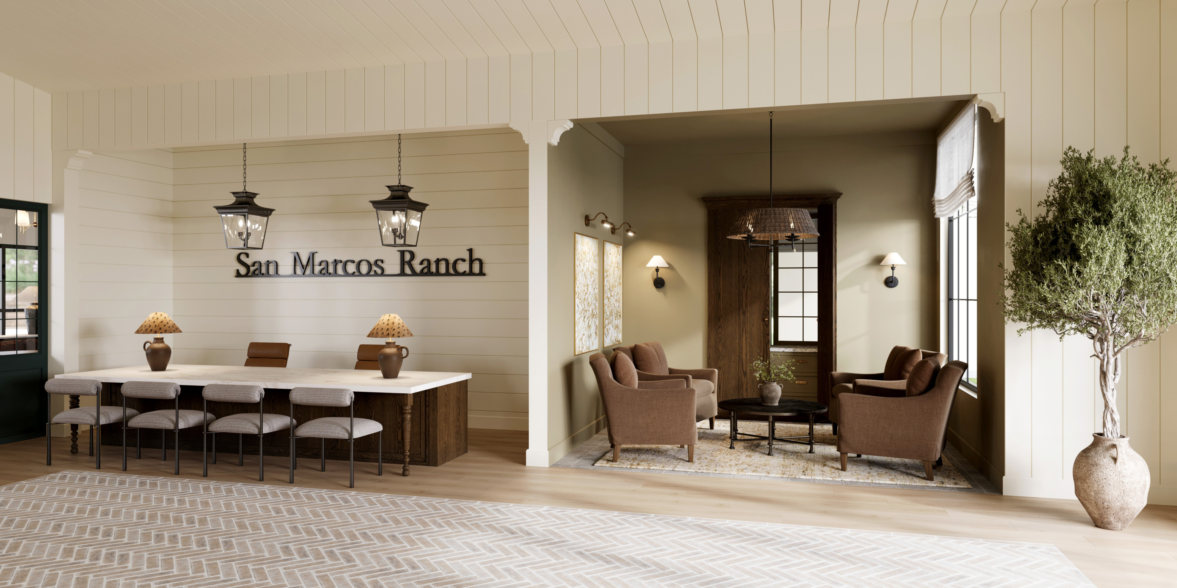 Leasing foyer